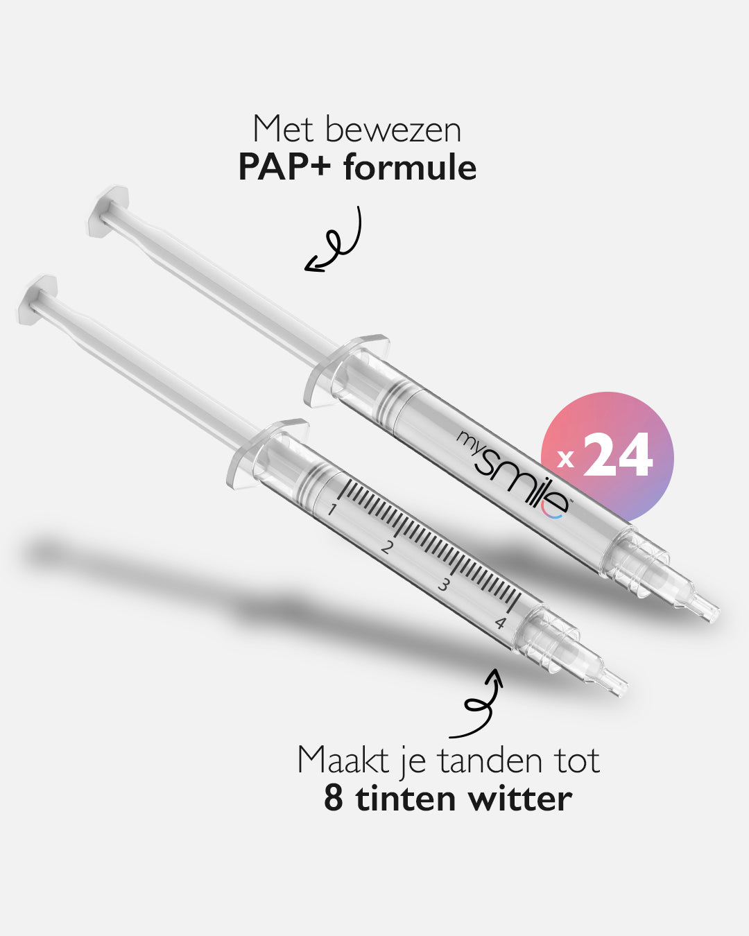 PAP+ Tandenbleek Gels 24x
